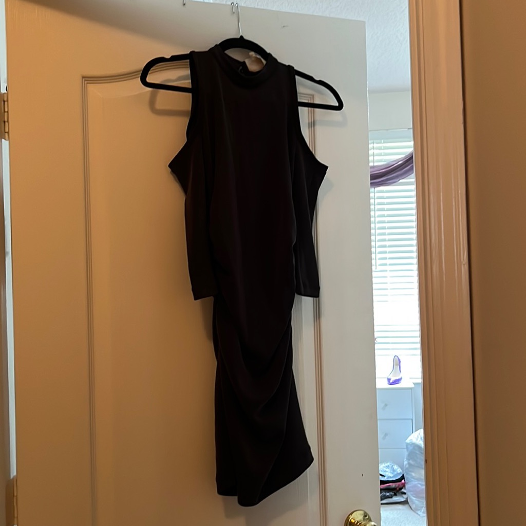 Nicole Miller Grey Dress